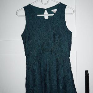 Xhilaration Short, Formal Lace Dress